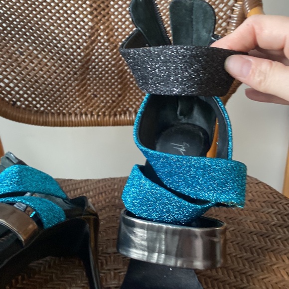 Multicolored Giuseppe Zannoti heels - Picture 7 of 8